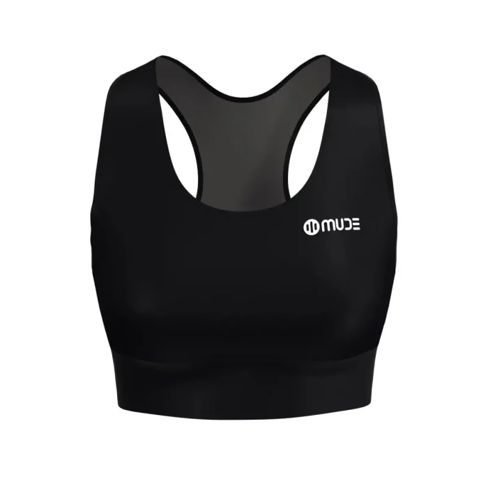Áo ngực thể thao SOLID Black