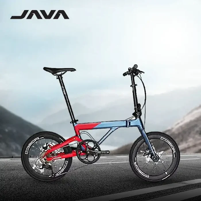Xe đạp gấp Java Neo 9s R3000 phía sau hợp kim nhôm DECA di động 20 inch 9 tốc độ xe đạp đường trường dành cho người lớn có thể gấp lại