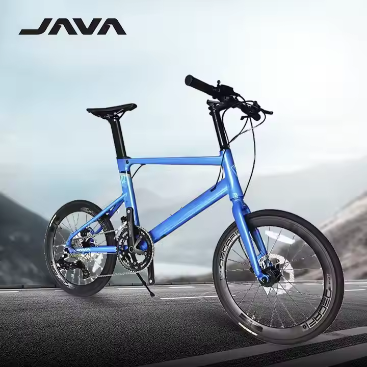 Xe đạp Java CL2 CB Mini Light Portable dành cho người lớn trẻ em 18 tốc độ dành cho nam và nữ bánh xe nhỏ tốc độ thay đổi phanh đĩa sợi