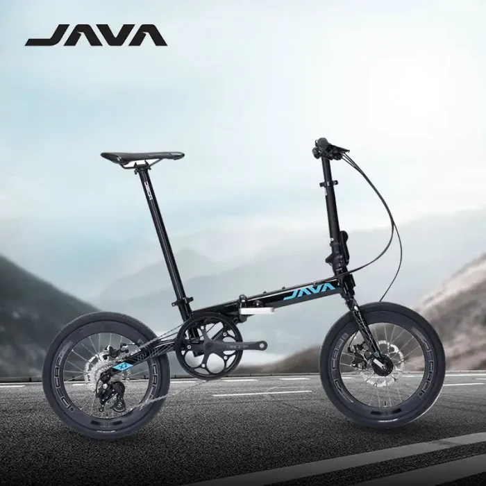 Xe đạp Java 2X 20 inch Khung treo 9s Xe đạp gấp Giá xe đạp gấp gọn di động Xe đạp gấp 9 tốc độ Xe đạp gấp