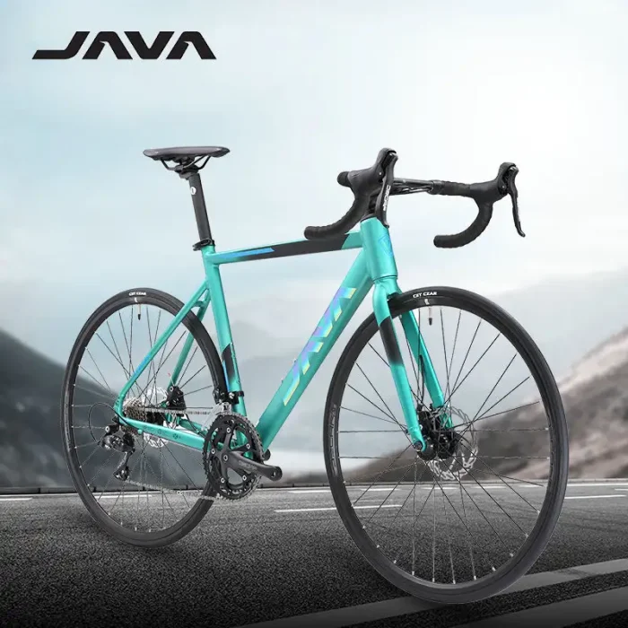 Xe đạp đua JAVA RONDA 18 tốc độ 2022 OEM hợp kim nhôm 700C một tay lái 18S xe đạp đua phanh đĩa đôi xe đạp cho người lớn