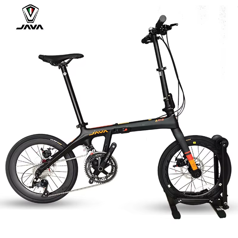 Xe đạp gấp Carbon Java ARIA CB 18S 20 inch 18 tốc độ R3000 Hệ thống Shimano Xe đạp thành phố di động có thể gập lại