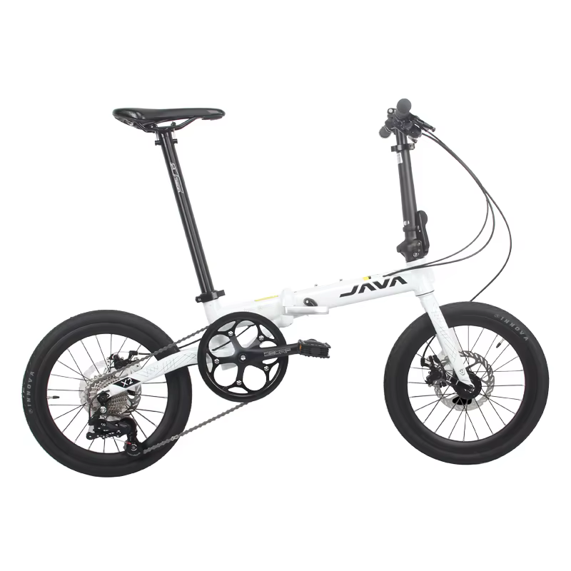 Xe đạp gấp ALLOY Java X2 Sport Bike 20 inch 9 tốc độ yên xe Mini trẻ em có thể gập lại chở hàng lốp xe đạp từ Trung Quốc