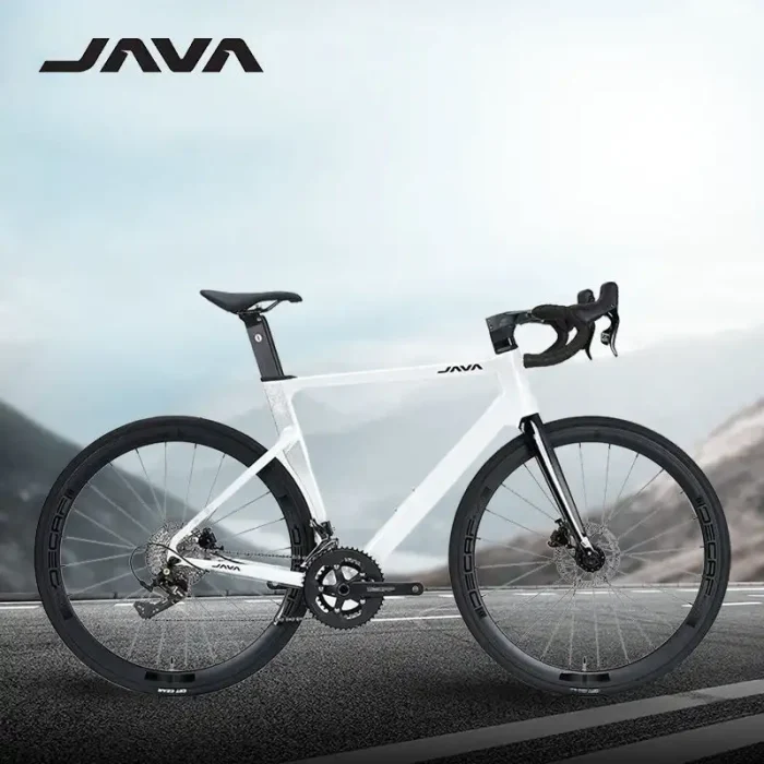 Java SILURO6 Top 24 Tốc độ Phuộc Carbon Fiber Đĩa phanh thủy lực Xe đạp đường trường 700c