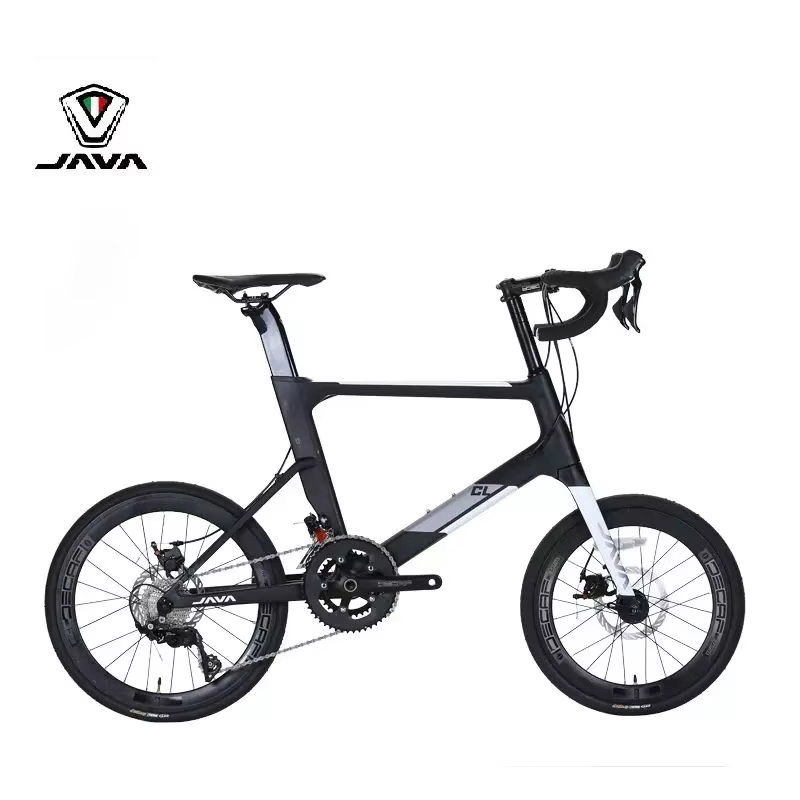 Tay lái thả Java CL CB 20Inch R7120 Khung Carbon công nghệ cao Xe đạp Bicicletas Freestyle Gears Gross Bánh xe Fahrrad