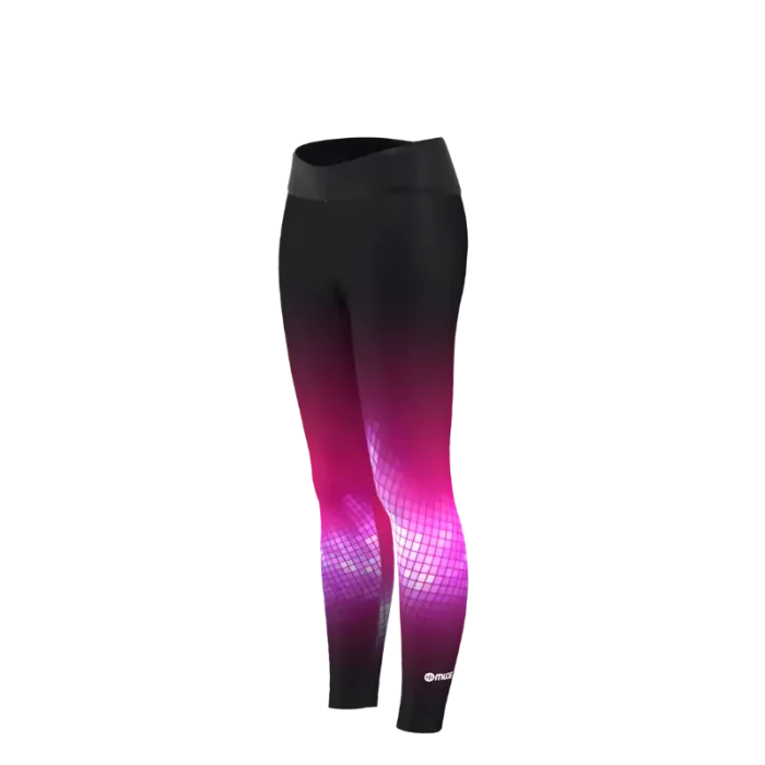 Quần ôm sát dáng dài nữ DANCE FLOOR Purple