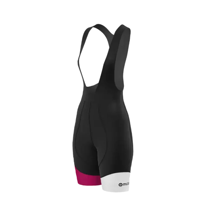 Quần Shorts Yếm Đạp Xe Nữ Black Blossom