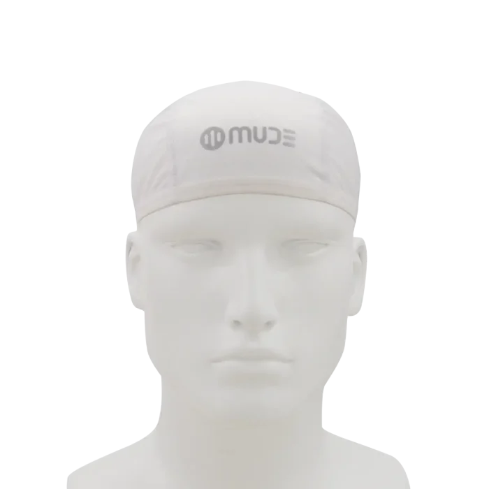 Mũ lót mũ bảo hiểm đạp xe UPF +50 White