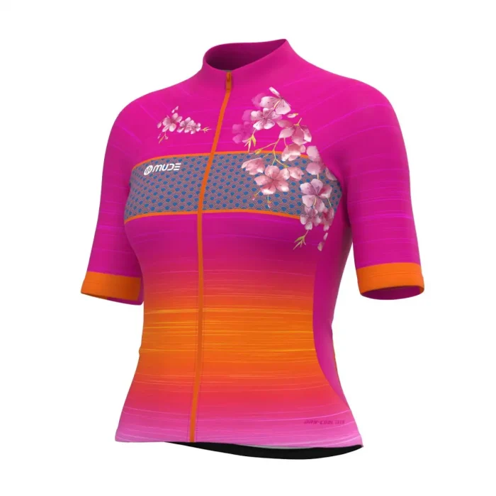 Áo đạp xe nữ Almonds Sunrise