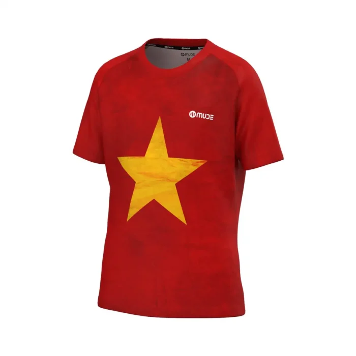 Áo chạy bộ Việt Nam cho bé trai