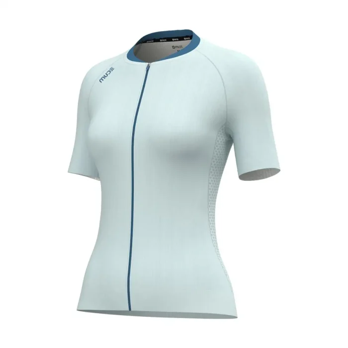 Áo Đạp Xe Nữ GLIDE Powder Blue